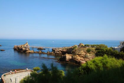 Paysages – Rocher de la Vierge, Biarritz